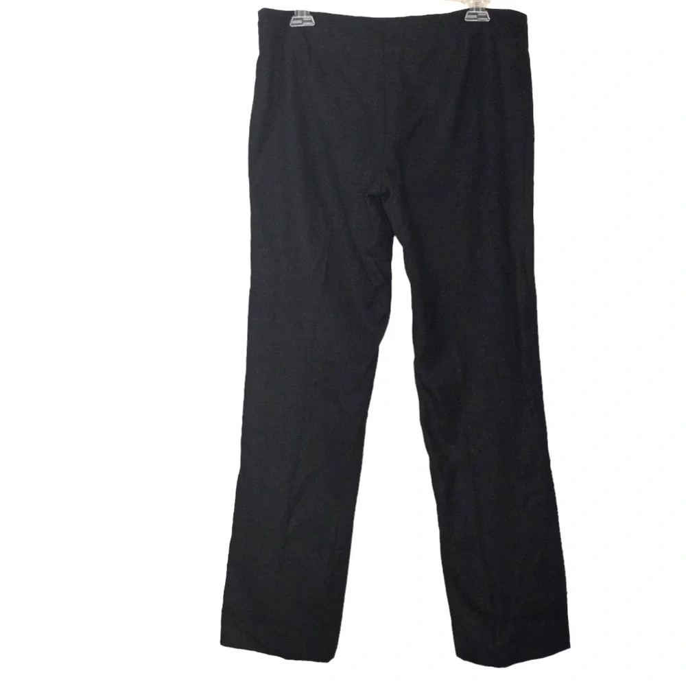 Tory Burch 100% Wool Side Zip Mid Rise Trouser Pants Size 8